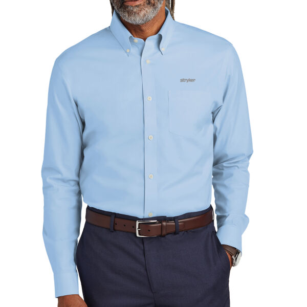Brooks Brothers Wrinkle-Free Stretch Pinpoint Shirt Thumbnail
